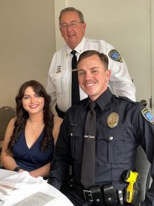 PFC Cam Clifton Receives 2024 Valor Award and Police Officer of the Year