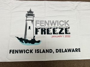 Fenwick Freeze beach towel