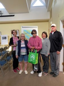 Colleen Wilson, Mayor Vicki Carmean, ?? and Kelly and Bill Rymer