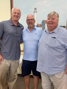 picture of Bill Rymer, Ed Bishop and Richard Benn