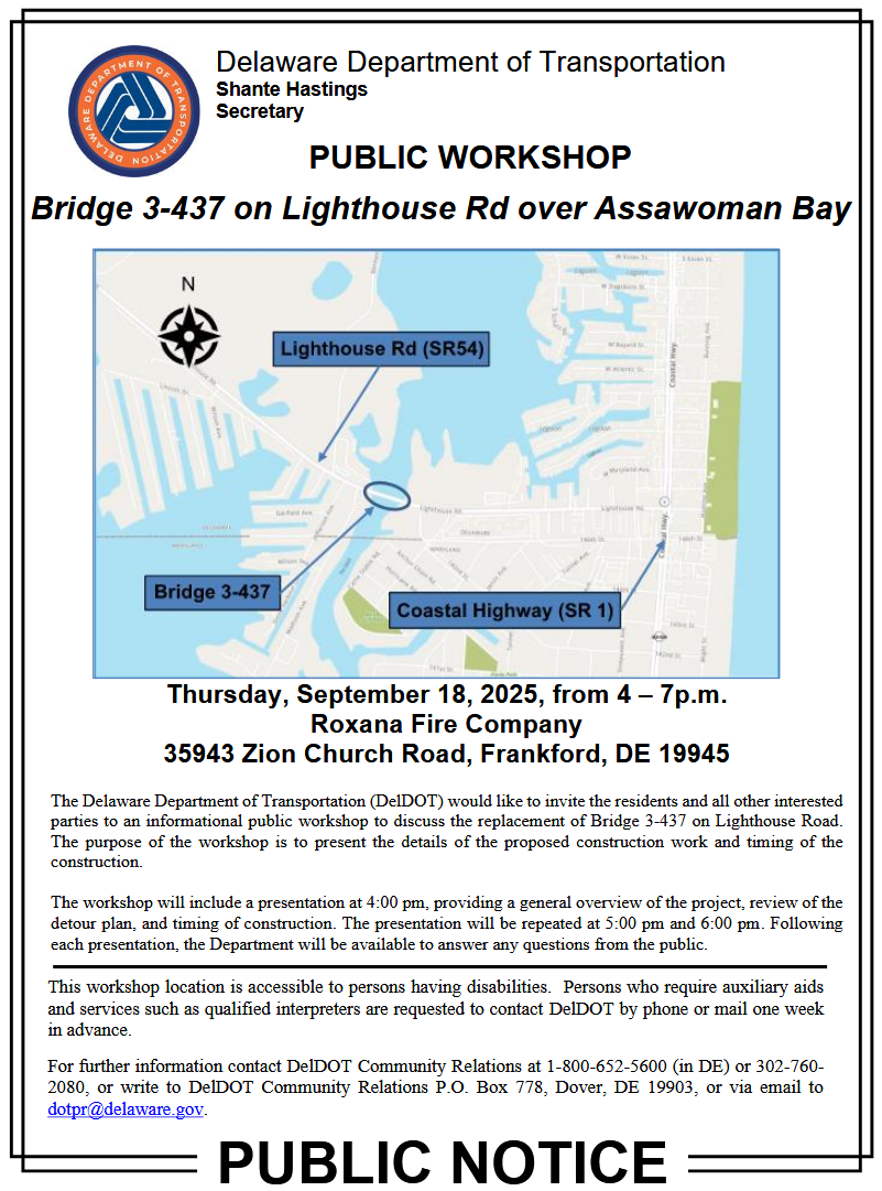 Public Workshop Notice