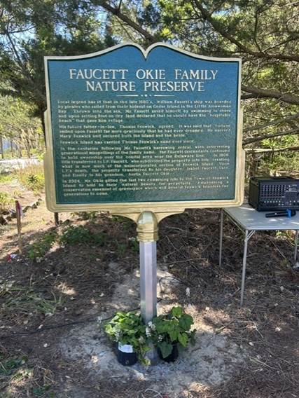 Faucett Okie Park Sign
